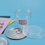Food Grade 62MM PET 0.15l PE Cover Plastic Food Cans