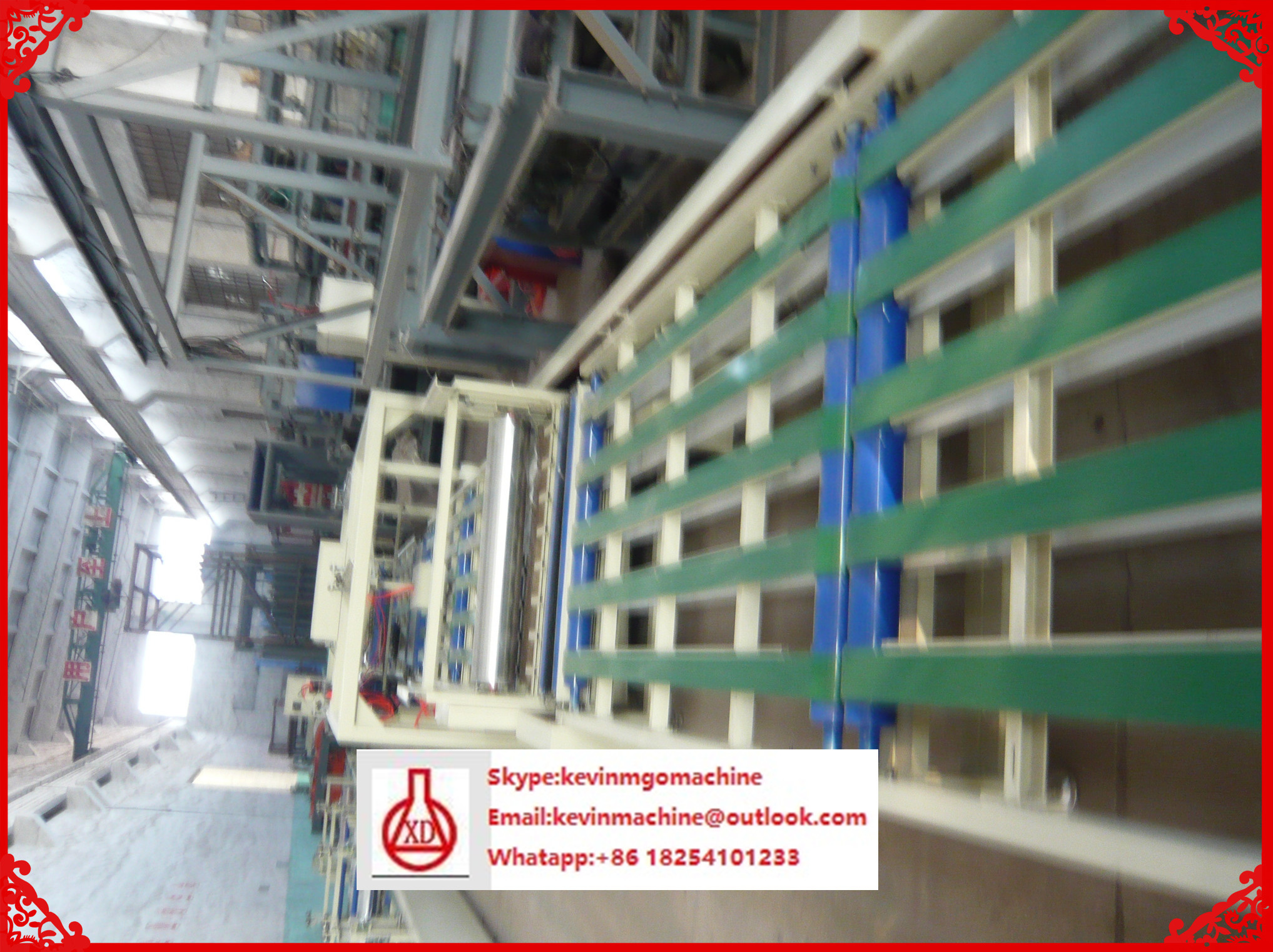 Adjustable Thick Board Making Machine for Mgo Sandwich Panel / Wall Board