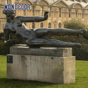 China Outdoor Park Metal Bronze Statues Sculpture Art Naked Female wholesale
