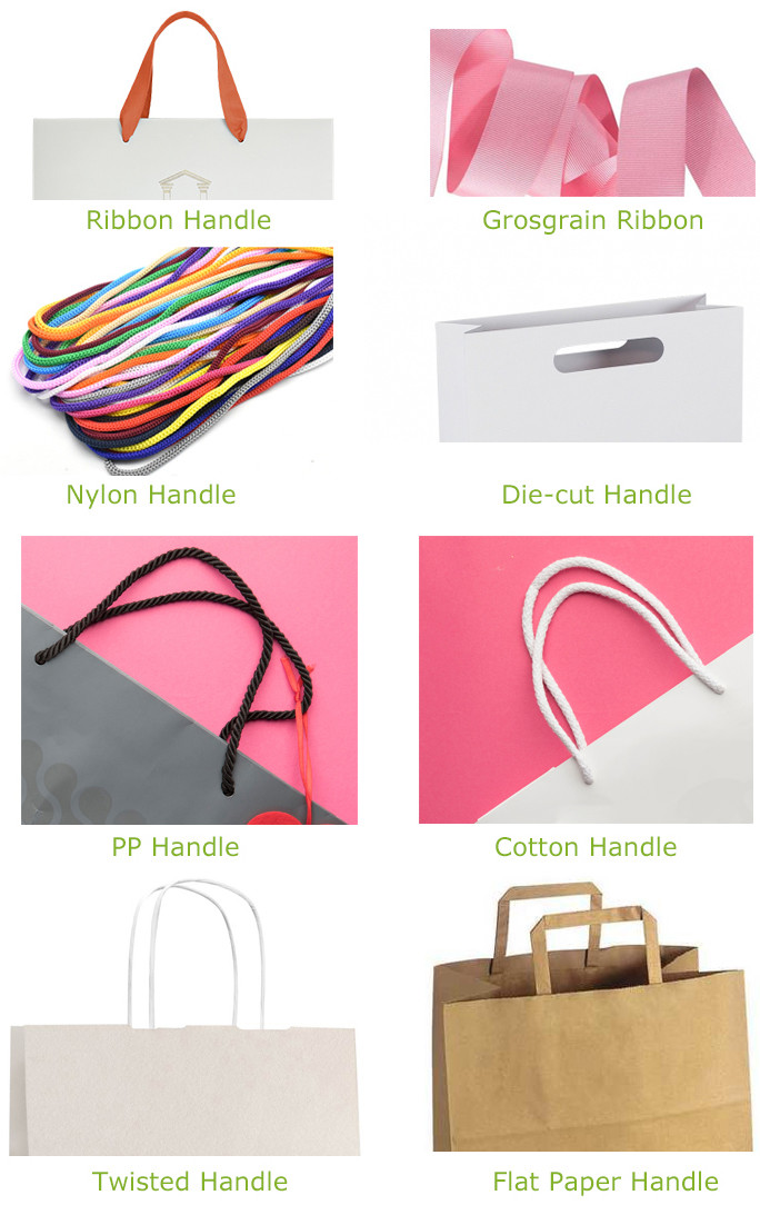 Luxury Gift Personalized Gift Bags , PP Handle Medium Size Cute Gift Bags