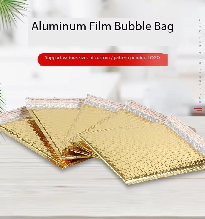 Customize Bubble Wrap Bags Aluminum Foil Film For Shock And Moisture Resistance