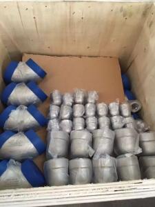 China EN 10095 1.4749 1.4841 Forged Stainless Steel Pipe Fittings 3000 PSI Color wholesale