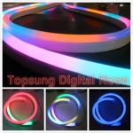 14*26mm digital neon lights 24v changeable led letter sign
