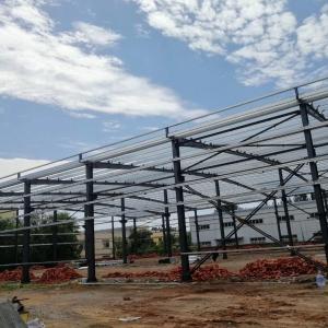 China Large Span Prefabricated Steel Structure Workshop For Industry / Factory wholesale