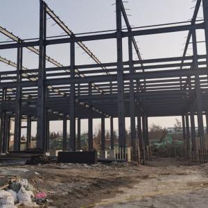 China Prefabricated Wide Span Light Steel Industrial Building Steel Structure Warehouse wholesale