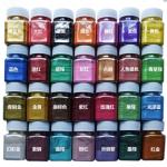 Nail Art Cosmetic Pearl Powder Lead Sub-Carbonate and Crystals Pearlescent