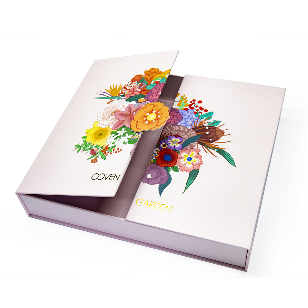 Ultraportable Cardboard Eco Friendly Gift Box Packaging With Double Door