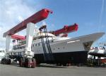 150t 180t Mobile Boat Lifting Crane Yacht Travel Lift Crane