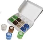 Autoclavable Octagonal Glass Dental Dappen Dishes