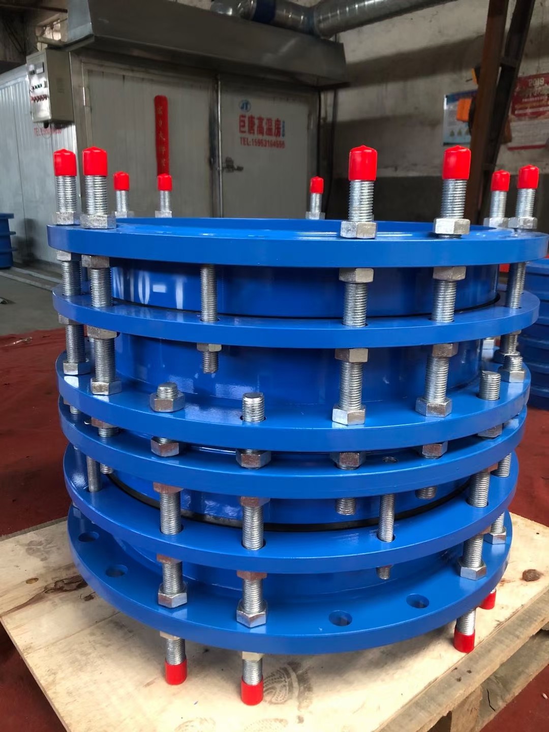 Hot Sale Double Flange Pipe Expansion Joint Carbon Steel Or Ductile Iron Di Telescopic Dismantling Joint