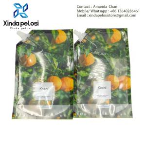 China Stand Up Pouch Spout Washing Laundry Powder Detergent Plastic Packaging wholesale