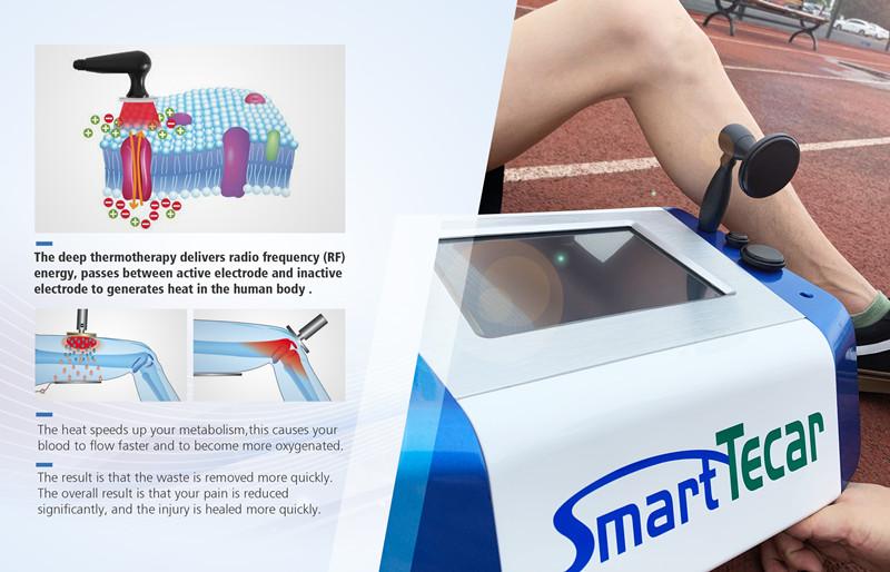 Tecar Pain Relief Physio Machine Cet Ret Diathermy Body Rehabilitation Therapy Machine