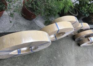 China Flexible Woven Brake Lining Roll , Asbestos Brake Lining Wear Resistant wholesale