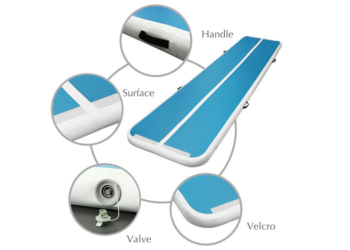 Portable Inflatable Tumbling Air Track 3x1x0.1m DWF Gym Air Track Mat