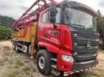 Diesel Zoomlion Second Hand Concrete Pump 47 Meters Horizontal Used Boom Pumps