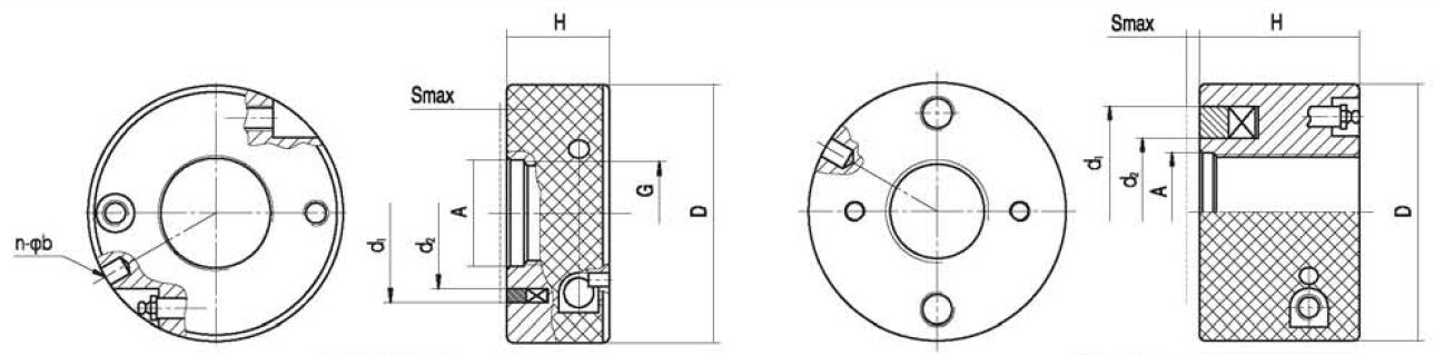 Grinding Machines Hydraulic Nuts For Steel Coil Slitting Line With Anti Rust