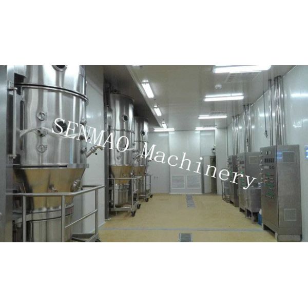 Vertical Boiling Fluid Bed Dryer Granulator Instant Granule Granulatir