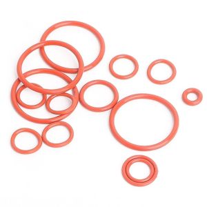 O Ring customization Synthetic Silicone Rubber Seal Ring Self Lubricating