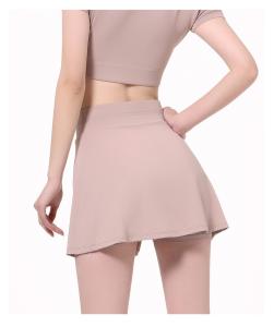 China Custom Pleated Womens Tennis Skirt high Elastic Girls Sportswear wholesale