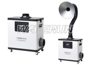 China Digital Nail Salon Fume Extractor Machine , Beauty nail salon source capture system wholesale