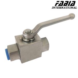 China Manual Stainless Steel High Temperature And High Pressure Ball Valve wholesale