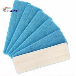 China 5.5&quot;X15.7&quot; Dry Mop Head Blue Fiber Sponge Center Dry Mop Pad wholesale