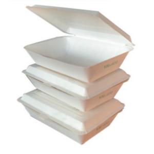 China 600ml Packaging Paper Lunch Box Clamshell Take Out Containers Stackable wholesale
