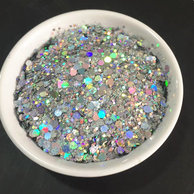 Christmas Occasion Iridescence Glitter Bulk Fine Glitter Powder for Loose Polyester Craft Glitter in a Variety of Colors