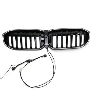 China Gloss Black Car Styling Racing Grills Middle Grille With Light For BMW 3 Series G28 2023+ Auto Parts And Accessories wholesale