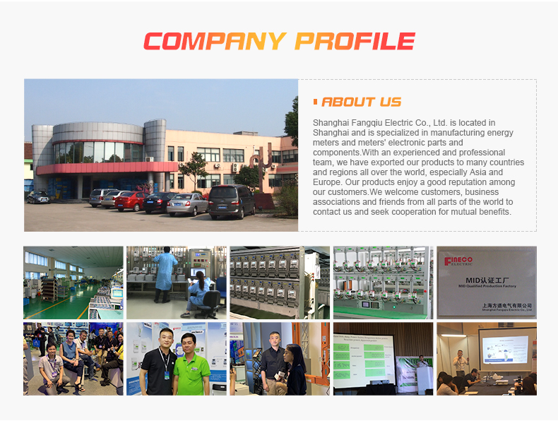 Digital Only Display Type 3-Phase Smart Energy KWh Meter 1.5 6 A 3*230/400V EM735-Mod