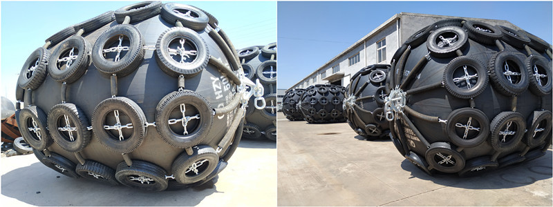 Aircraft Tires Pneumatic Marine Fender 3500mm Berthing Seaguard Fenders