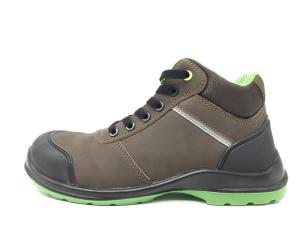 China Active Genuine Leather Work Shoes , Prosafe Safety Shoes For Motorcycle Rider wholesale