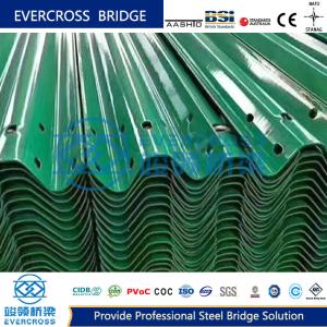 China Hot Sale Galvanized Highway Guardrail Traffic Barrier Plate wholesale