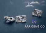 International VVS1 Colorless Radiant Cut Moissanite For Bracelet , Watch