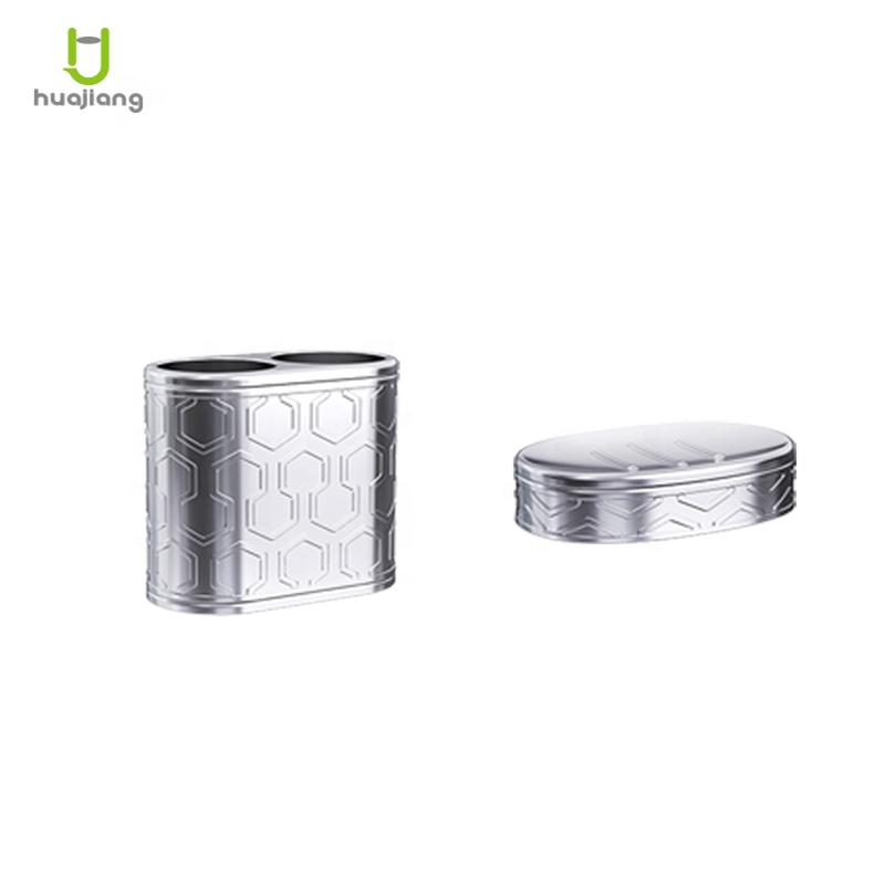 Holiday Selection Support Stainless Steel Bathroom Waste Bin With Mini Pedal And Toilet Brush Football Series