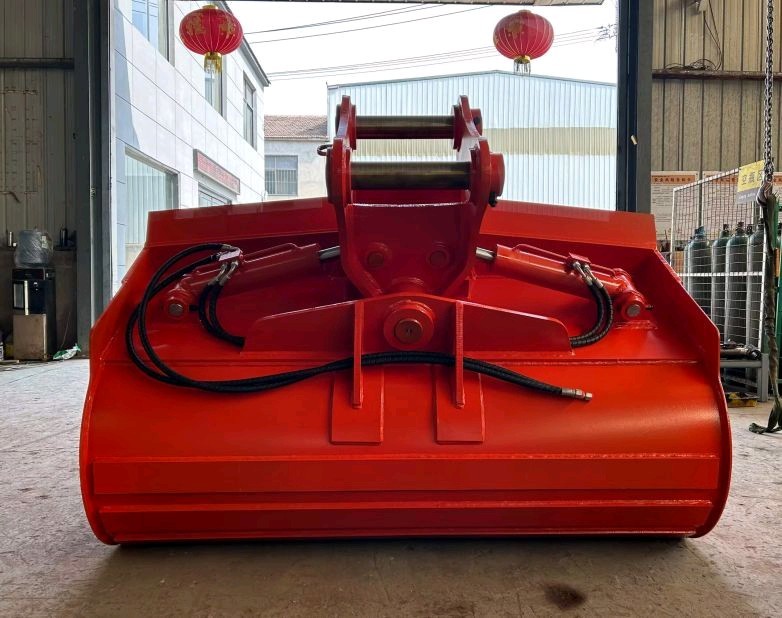 Customized Mini Excavator Hydraulic Tilt Bucket With 1200mm Width OEM ， excavator bucket tilt