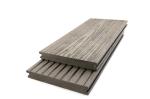 Olive Green Cracking Prevention Solid Floor Deck Outdoor Anti Slip Wpc Plank
