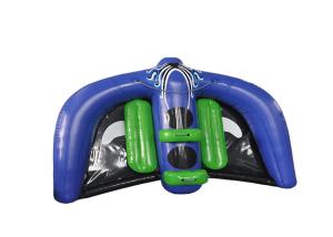China Sport Playground Blow Up Water Toys 0.9mm Thickness Heat Welding For Adults Kids wholesale