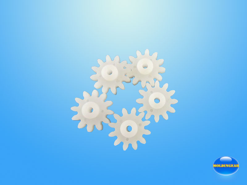 Standard 0.5 Module precision plastic gear with various teeth for toy car
