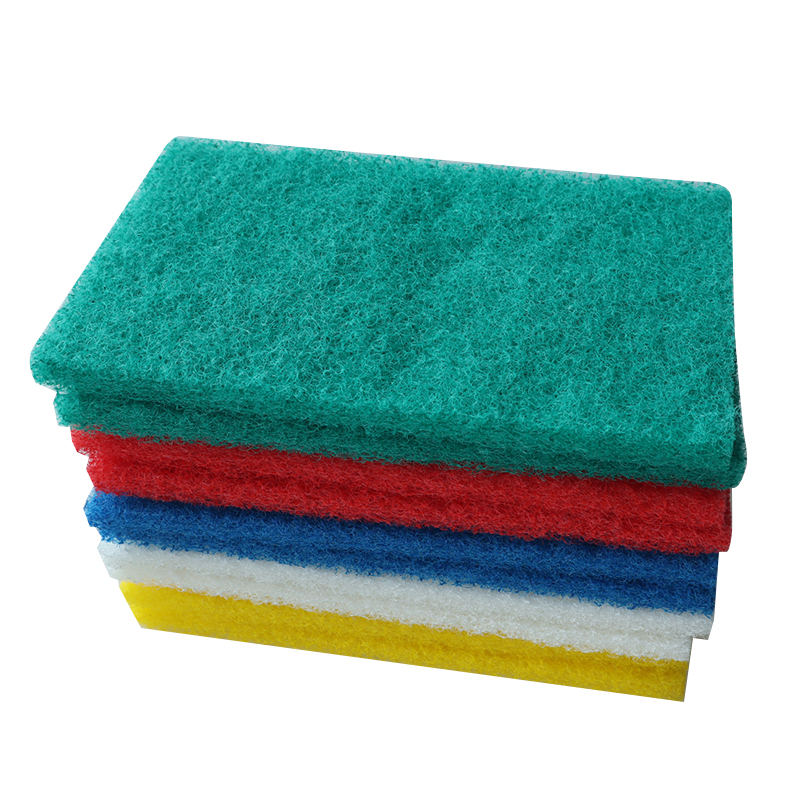 Fiber Nylon Scrub Pad High Efficiency Industrial Scouring Pads Environmental Friendly