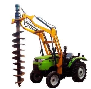 China Tractor Mounted Pole Diging Hole Digger Erection Machine wholesale