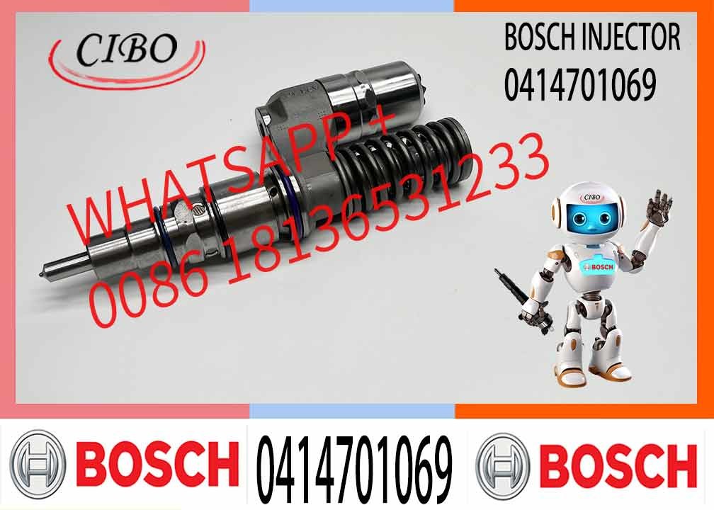 Excavator Injector 0414701069 0414701068 1942702 for Diesel Engine Parts Nozzle Assembly