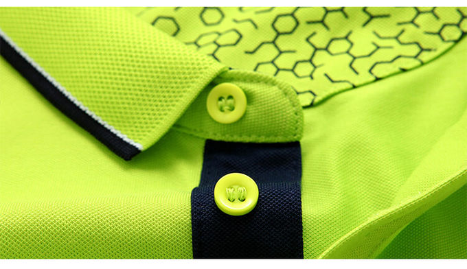 Diy Cotton Polo Work Shirts Printed Work Polo Shirts Team Uniform Short Sleeve