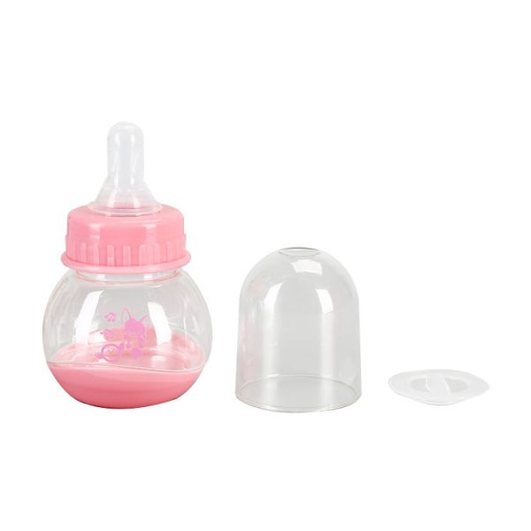 Newborn Luxury Baby Bottle Wide Mouth Pvc Free Material Straight Body