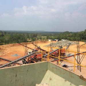 China Stone Rock Sand Belt Conveyor Machine Rubber EP Fabric wholesale
