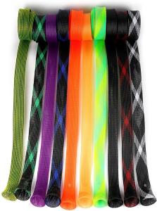 China Expandable PET Braided Fishing Rod Protective Sleeves Flame Retardant wholesale