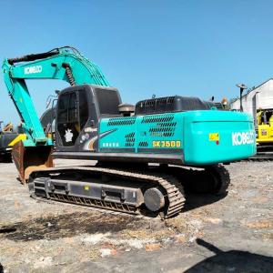 China Kobelco 35 Tons 1.3-1.6m3 Bucket Capacity Used SK350D Crawler Excavator wholesale