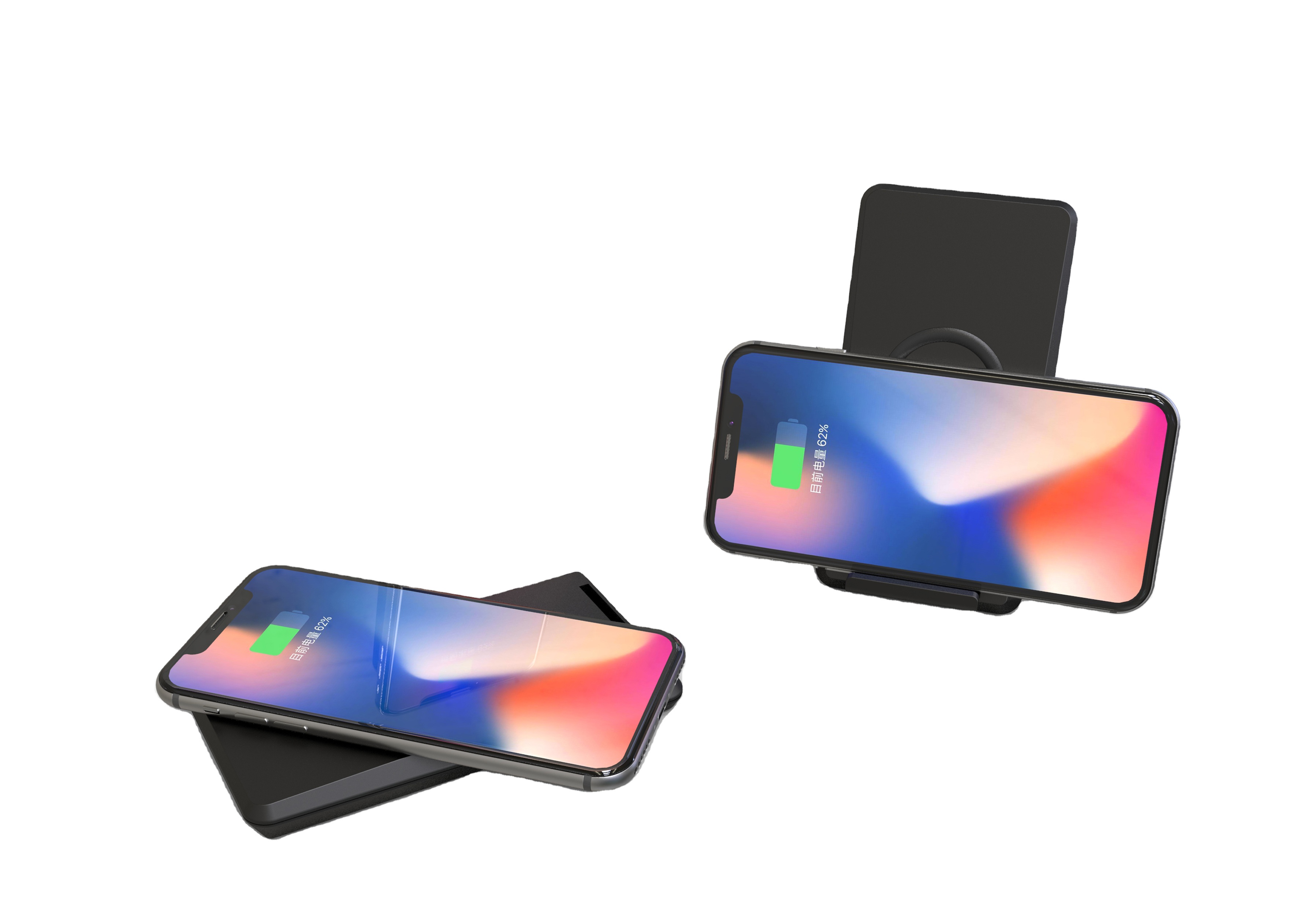 12V/1.25A Output Voltage and Current Wireless Charger Stand for Mobile Phone Charging