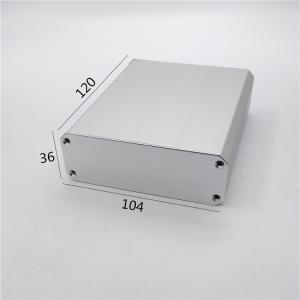 China 104*36*120mm Custom Extruded Aluminum Case In White wholesale