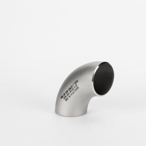 China ASME B16.9 304 304L Steel 90 Degree Stainless Elbow BW Butt Welding Pipe Fitttings LR Elbow wholesale